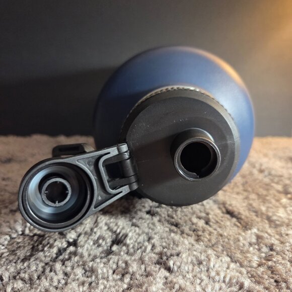 Blue Powder Coated Stainless Steel Insulated Water Bottle 64 oz Half Gallon - Picture 3 of 5